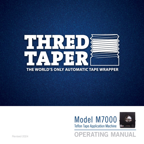 Thred Taper Operations Manual Cover